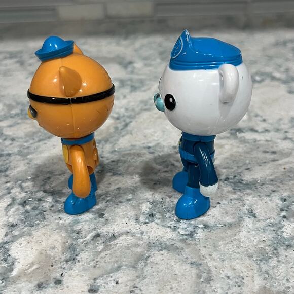 Octonauts Kwazii And Captain Barnacles Action Figures - Picture 4 of 5